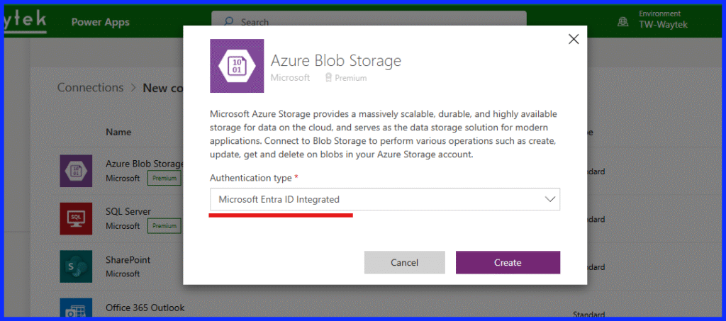 Azure Blob Connection